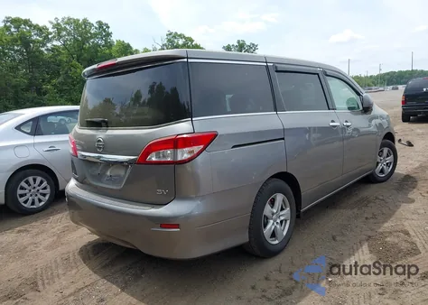 2011 Nissan Quest Sv z USA, uszkodzony, nr VIN JN8AE2KP2B9005926
